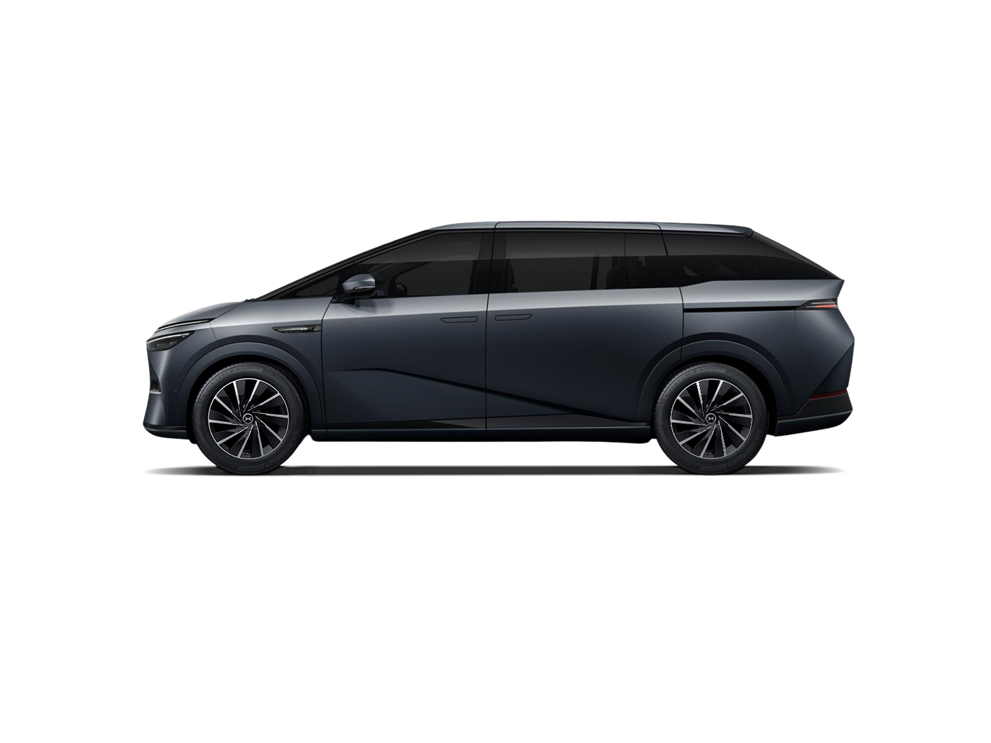 XPENG X9 side view